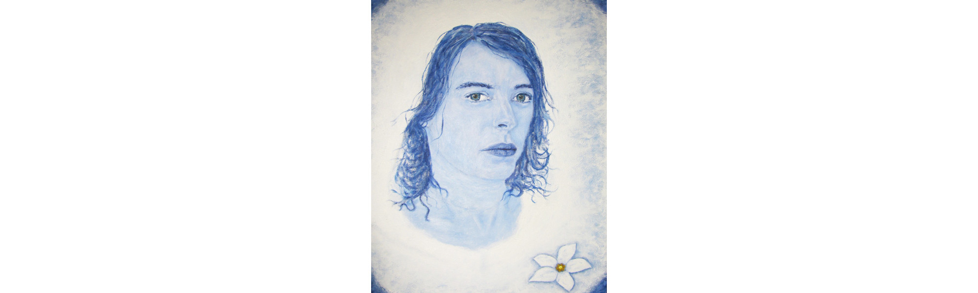 L'art tragique - Autoportrait en peinture Le Spectre alias Mélancolie - Sandra Caissy, l'artiste